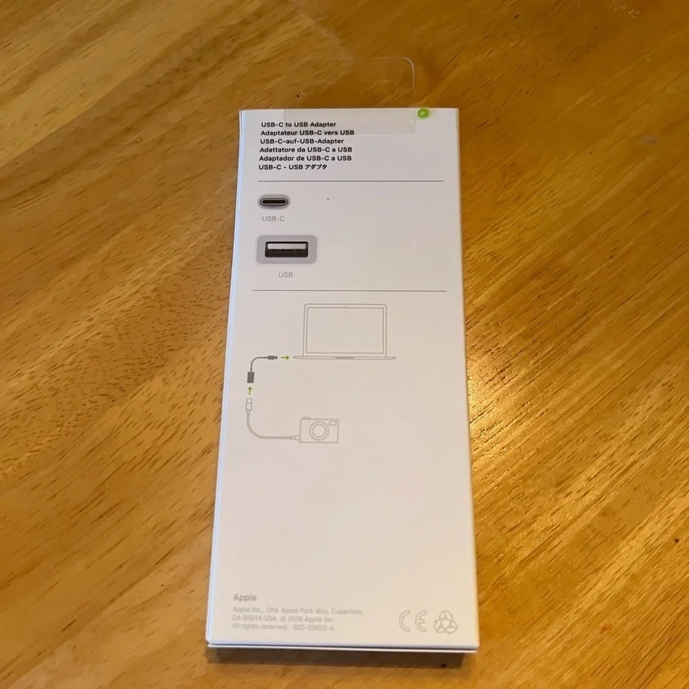 Apple USB-C to USB adapter Brand New In Box